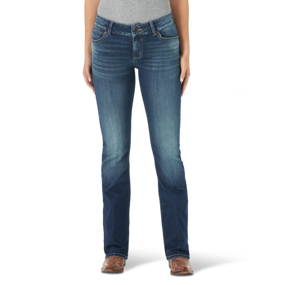 Wrangler Retro Mae Bootcut Jeans Women's 9W x 34 Mid Rise Stretch NWOT